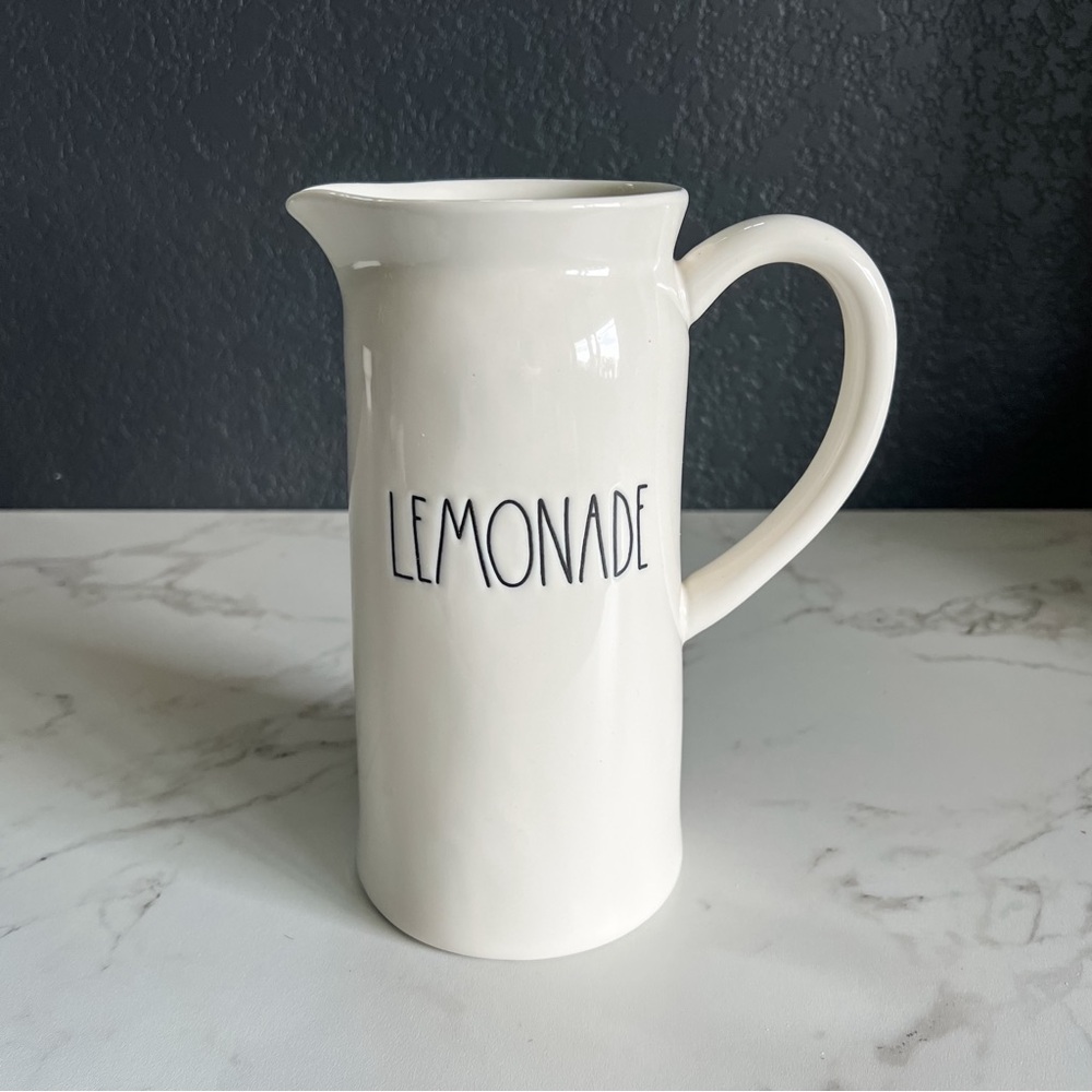 Rae Dunn Artisan Collection by Magenta LEMONADE Pitcher - NWOT
